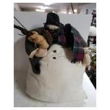 Snowman Stuffed Figure