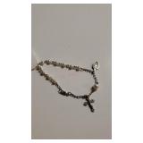 Hail Mary Prayer Bracelet - Marked Sterling