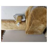 Tan Bathroom Rugs, Soap Dish, Lotion Dispenser