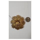 Large Ladies Goldtone Brooch - Marked Monet