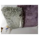 Purple & Grey Bath Mats, Soap
