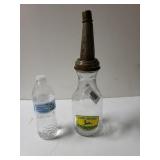 Vintage John Deere Oil Bottle