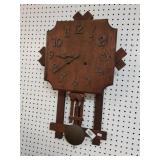 Large Wooden Clock