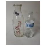 Walkers Folly Farms Milk Bottle