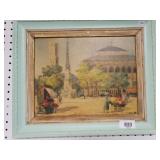 Vintage Oil Painting Signed T. Darche