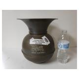 Copper Union Pacific Railroad Spittoon