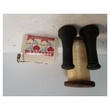 Spool Of Fishing Line, Vintage Telephone