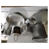 Assorted Pot, Pans, Coffee Pot