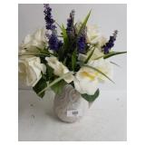 Artificial Floral Arrangement In Pitcher