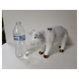 Ceramic Pig With Glass Eyes