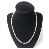Real Pearl Necklace 14k Clasp