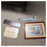 Wall Plaques And Picture
