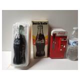 Coca-cola Bottle Radio And Bank
