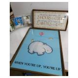 Picture Frame & Pictures