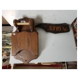 Wooden Whale With Name On It & Wooden Hanging