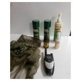 Camo Face netting, Insect Repellent & More