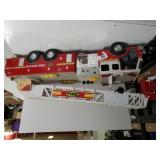 Tonka Toy Ladder Fire Truck
