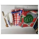 Clothesline, Watermelon Tablecloth & More