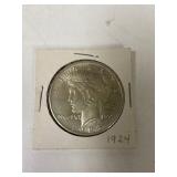 1924 Peace Silver Dollar