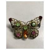 Ladies Butterfly Brooch