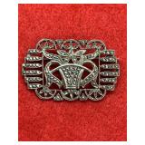 Vintage Sterling Silver Brooch