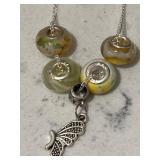 .925 Bead Pandora Style Necklace - Summer