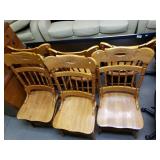 Dining Room Chairs. 6 In Lot