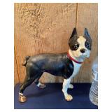 Vintage Cast Iron Boston Terrier Door Stop