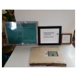 Picture Frames And Wood Planks