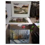 Assorted Paintings By Rose Doster