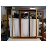 3 Wood Picture Frames. No Glass