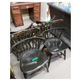 Black Kitchen Chairs(4)