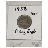 1858 Flying Eagle Cent