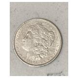1881 Morgan Silver Dollar AU