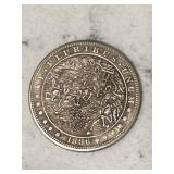1886 CC Morgan Hobo Silver Dollar: Wild West