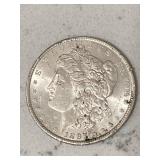 1897 Gem Bu Detail Morgan Silver Dollar