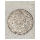 1879 AU Morgan Silver Dollar