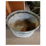 Round Galvanized Tub