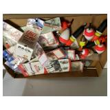 Assorted Fishing Hooks, Bobbers