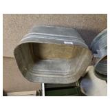 Galvanized Square Tub