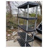 Plastic Storage Rack