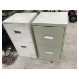2 Drawer Metal Filing Cabinets