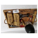 Bamboo Type Tray, Corkscrew Screws & More