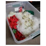 Tote Of Christmas Garland,  Lights & More