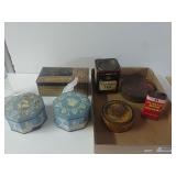 Vintage tins