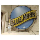 Blue Moon Beer Lighted Sign