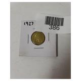 1927 Indian Head Gold Coin (Unauthenticated)