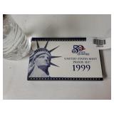 1999 United States Mint Proof Uncirculated Coins