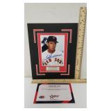 Autographed Print Of Ted Williams W/COA - "The