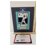 Autographed Print Of Ken Griffey Jr W/COA - "